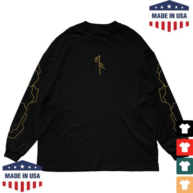 Bold Visuals On The Cloudeelle Cyberspine Crewneck Tee