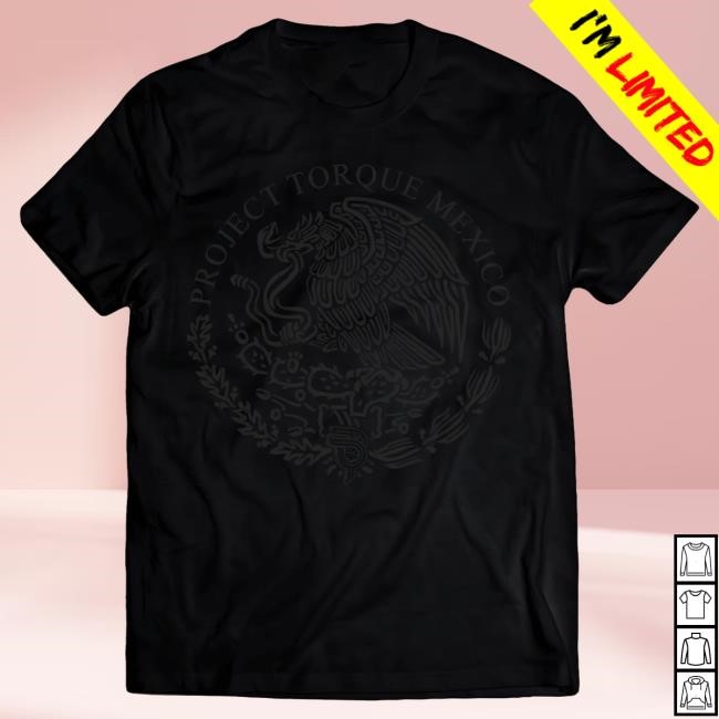 Official Freddylsx Project Torque Black On Black Mexico Top Shirt Fernando Martinez