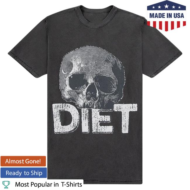 Official Capsule Clothing Store Capsule Nyc Diet Starts Monday Skull Shirt New | Vintage Black CapsuleNyc
