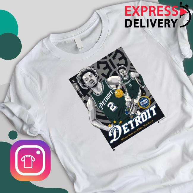 Official Cade Cunningham Detroit Pistons Phenom Gallery Shirt