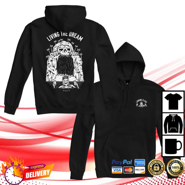 Lurking Class Clothing Living The Dream Pullover Sweatshirt Black LurkingClass