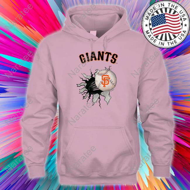 Official Men's San Francisco Giants Tiny Turnip Baseball T-Shirt Men's San Francisco Giants Tiny Turnip Baseball Shirt