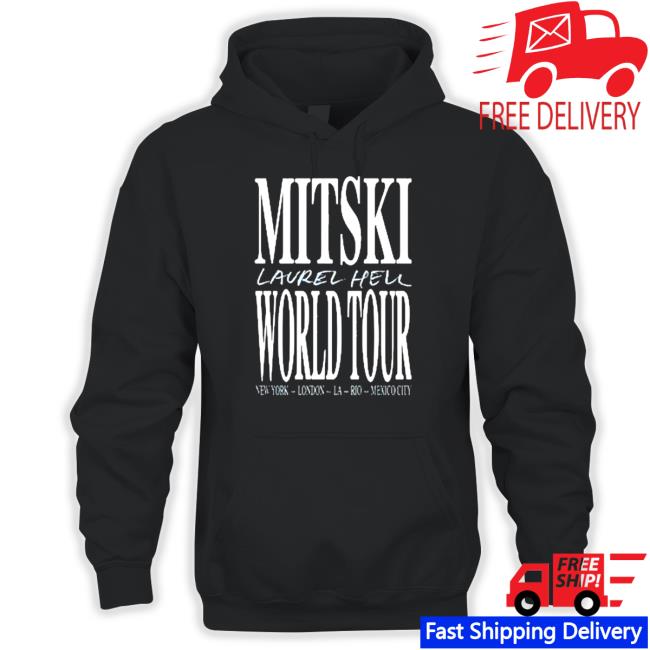 Mitski official store world tour Hooded Sweatshirt
