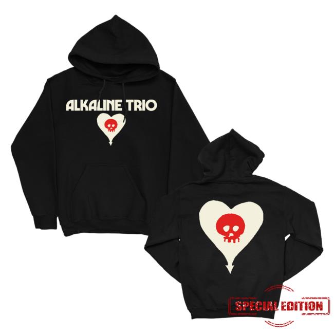 Official Alkaline Trio Merch Store Shop Alkaline Trio Bhe Logo Crew (Black)