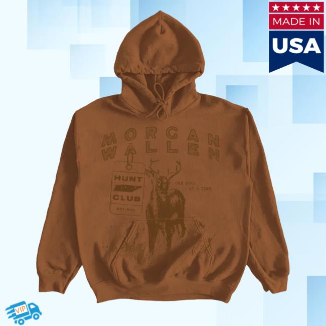 Official Morgan Wallen Merch Hunt Club Crewneck Sweatshirt