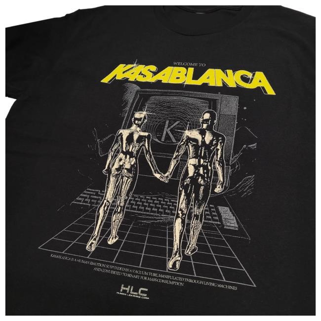 Official Kasablanca - Welcome To Kasablanca T Shirt