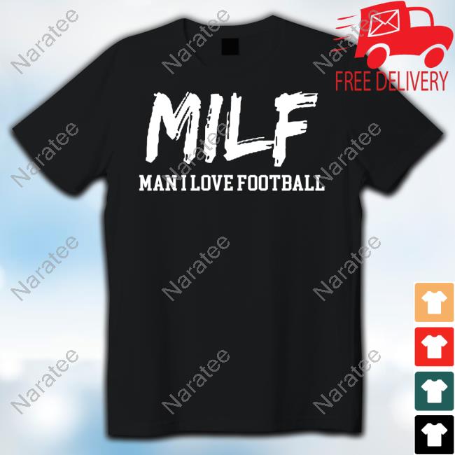 Lucy Rohden Milf Man I Love Football Hoodie
