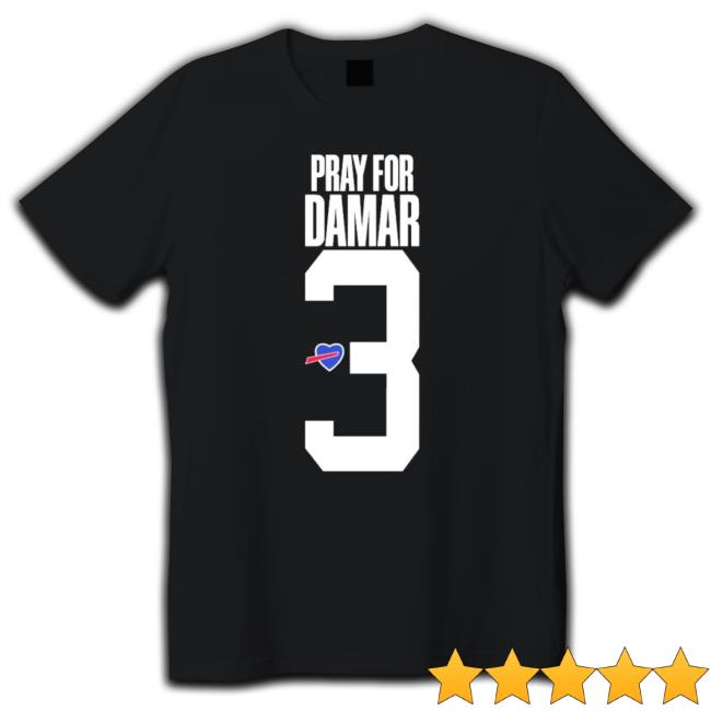 Pray For Damar Heart Love #3 Buffalo T-shirt