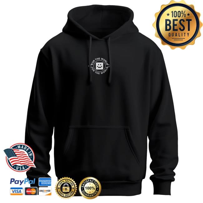 Official Quackity Merch "FOR THE WORLD" Quackity Hoodie