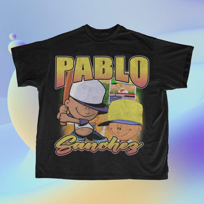 Pablo Baseball Cartoon Tee Jjwatt