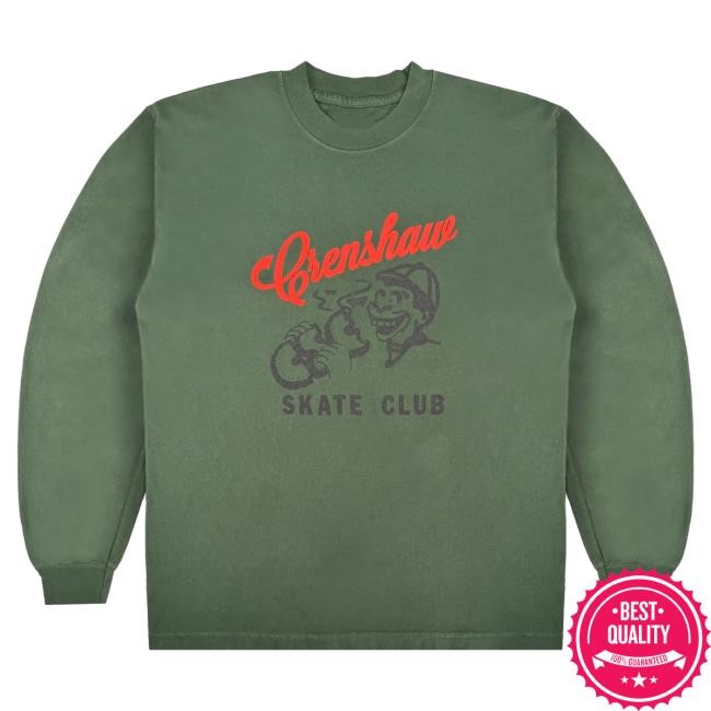 Official Crenshaw Skate Club Delicious Pull Over Hoodie