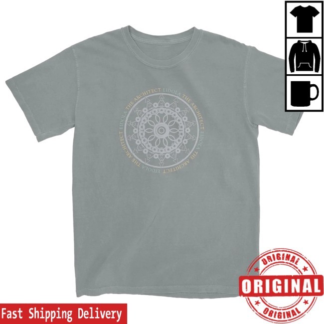 Eidola The Architect Grey Tee Rise Records