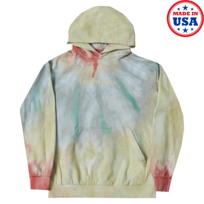 Official Bob Marley Merch Store Shop Bob Marley Washed Tie Dye Redemption Sweatshirts