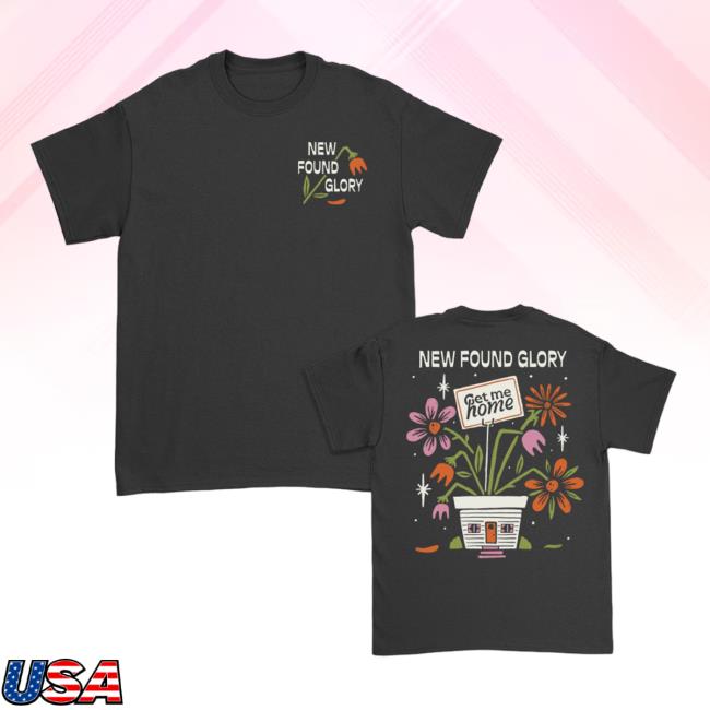Official New Found Glory Stuff Merch Get Me Home T Shirts