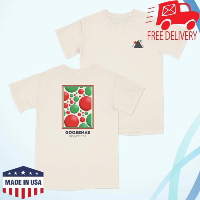 Official Goose The Band Merch Goosetheband Goosemas 2022 Bubbles T-Shirt