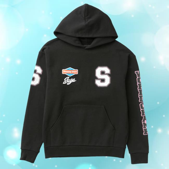Official Happy Dad Merch Store Shop Happy Dad X Suga Sean Letterman Crew neck Sweatshirt