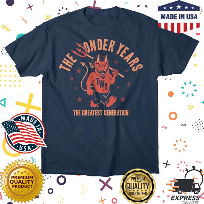 The Wonder Years Merch Cartoon Devil Hoodie