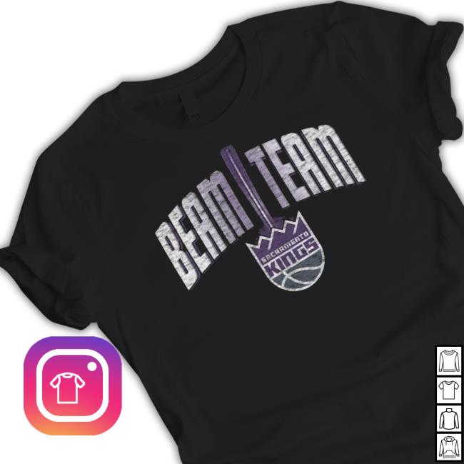 Sacramento Kings Hometown Regional Franklin Tee Shirt