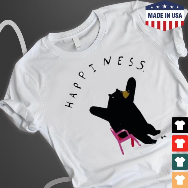 Badly Drawn Bears Happiness New Shirt Badly Drawn Bears Happiness Long Sleeve Shirt
