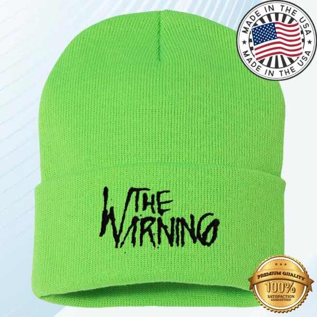 Official The Warning Merch Store The Warning Fluorescent Beanie HatThe Warning Clothing Shop
