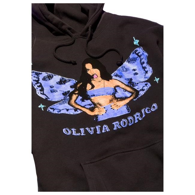 Official Olivia Rodrigo Shop butterfly wings Popover Hoodie