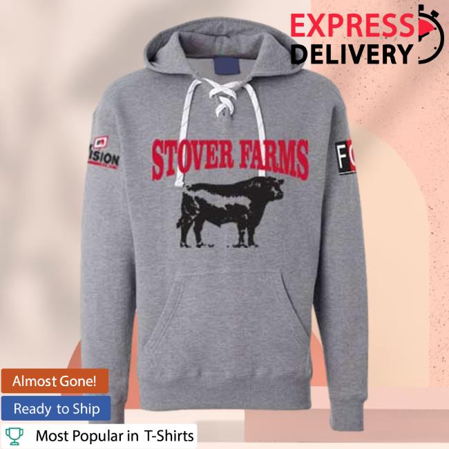 Official Minerva Promotions Merch Stover Farms Sport Lace Hooded Sweatshirt Cade Stover