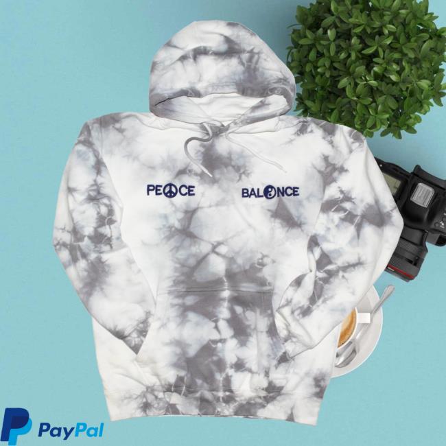 Official Altru Apparel Clothing Peace Balance Tie Dye Pullover Hoodie Mustard