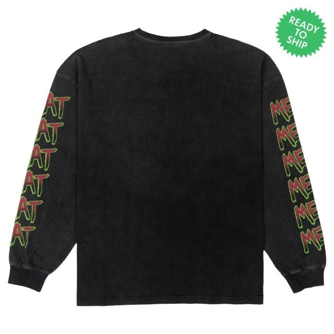 Official Papa Meat Merch Meatcanyon Monster Truck Long-Sleeve