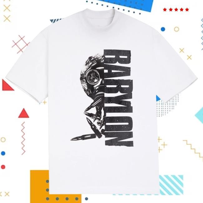 Premium Babylon La Gas Mask Tee Visual Street Piece Limited Gas Mask Tee - Babylon La Visual Style Tee