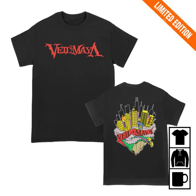 All In Merch Veil Of Maya City Sweatshirt