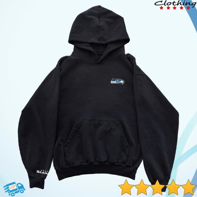 Warren Lotas NFL FootBall NLF Seattle Skyline Hoodie Visual Graphic