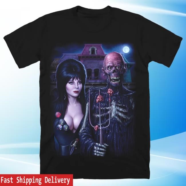 Official Cavity Colors Merch Store Shop Elvira Meets Tarman - Popover Shirt CavityColors