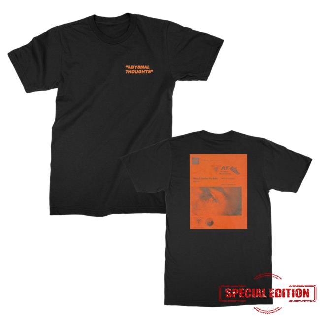 Official Kings Road Merch Store The Drums Abysmal Thoughts New Shirt (Black)