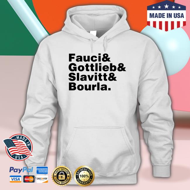 Alex Berenson Fauci & Gottlieb & Slavitt & Bourla Hoodie