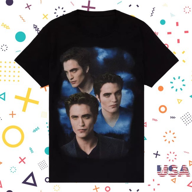 Official Twilight Edward Collage Boyfriend Fit Tee Twilight