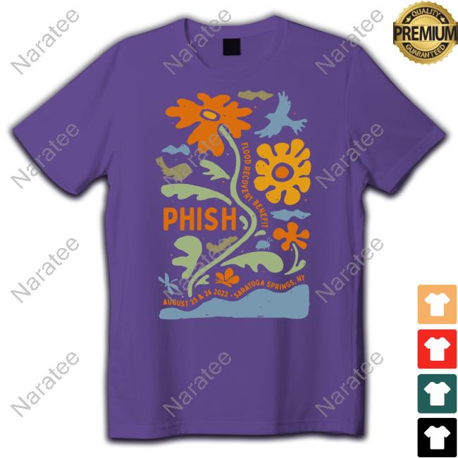 Phish Dry Goods Metamorphosis Flood Recovery Benefit 2023 Tee