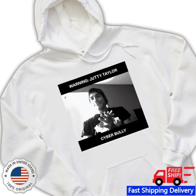 Official Warning Jutty Taylor Cyber Bully Long Sleeve Shirt