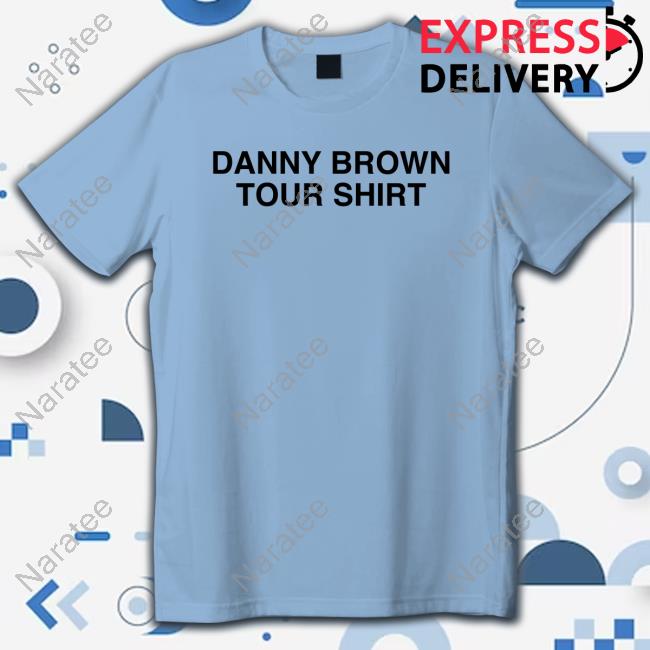 Official The Danny Brown Tour White Hoodies