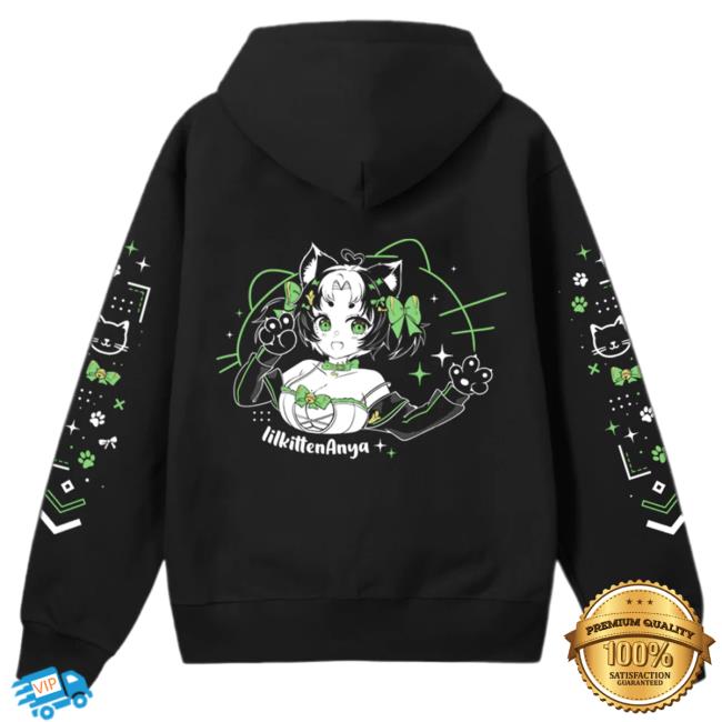 Official Uwumarket Anya Tuxedo Kitten Hoodies Uwu Market
