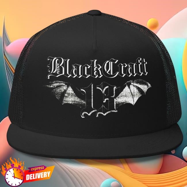Official Blackcraft Cult Clothing Store 13 Bat Trucker Hat