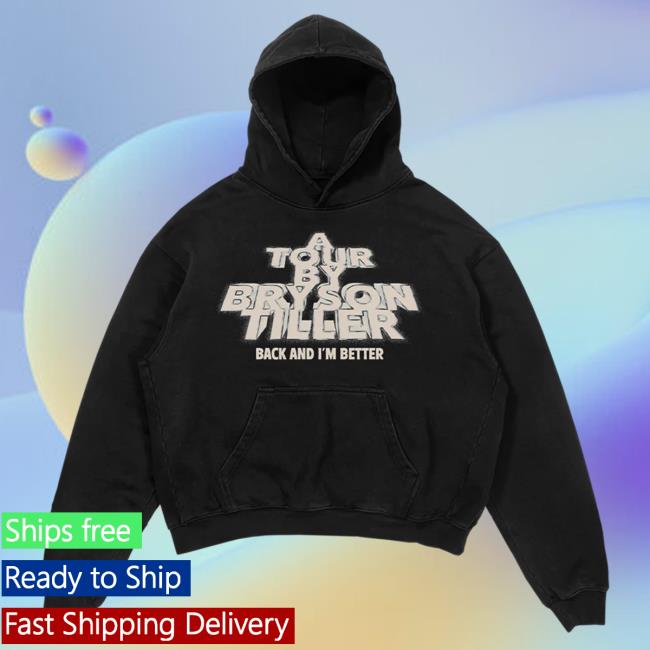 Official Bryson Tiller Merch Store Trapsoul Back And I'm Better Tour Popover Hoodie Bryson Tiller Clothing Shop Trap Soul