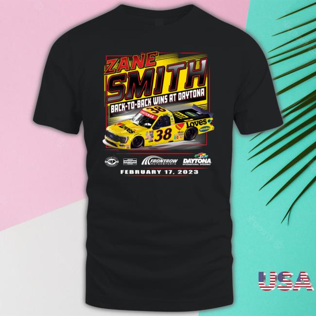 Zane Smith 2023 Daytona Win Shirts