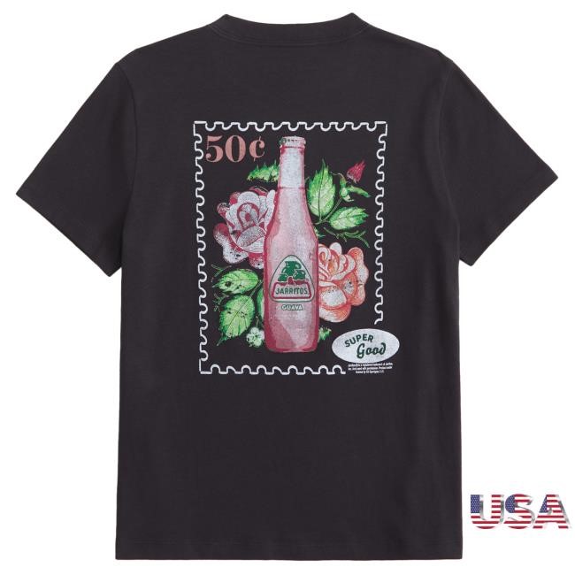 Official Abercrombie and Fitch Oversized Jarritos Graphic Tee Style