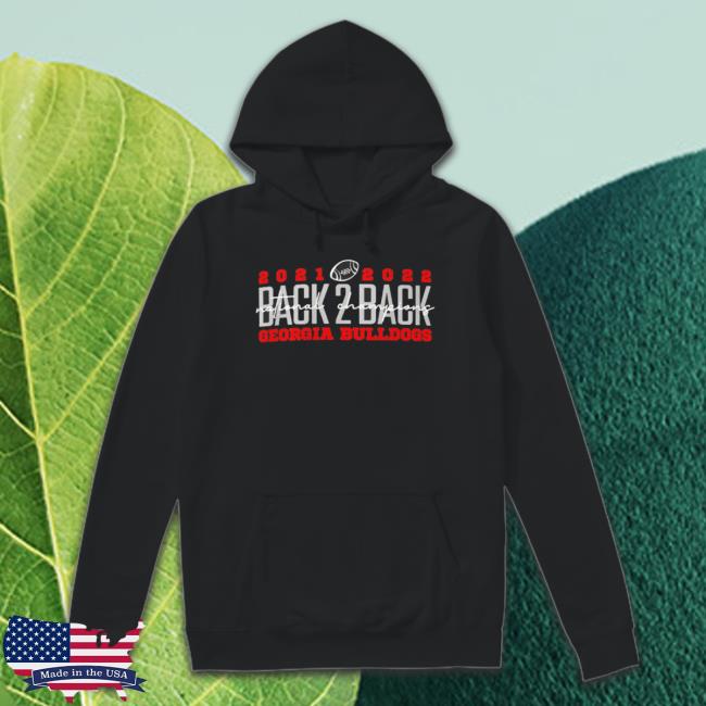 Back To Back National Champions Gear Georgia Bulldogs Crewneck Sweatshirt