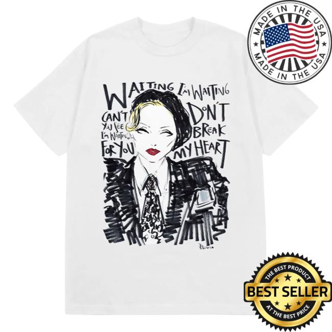 Official Madonna Merch Store "Don't Break My Heart" Tee Madonna Apparel Clothing Shop