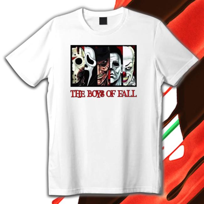 Official The Boy Of Fall Horror Hoodie