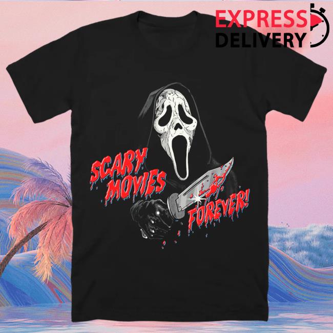 Official Cavity Colors Ghost Face: Scary Movies Forever! - Shirts
