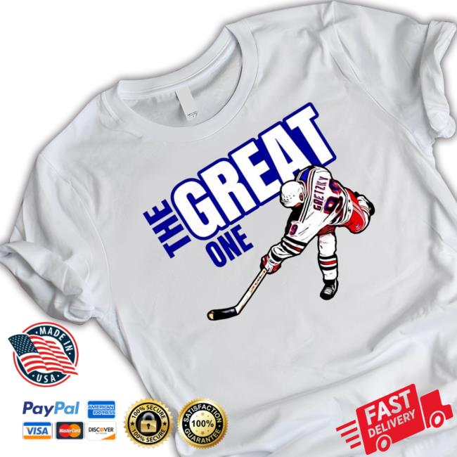 Rangers The Gretzky Great One Crewneck Sweatshirt