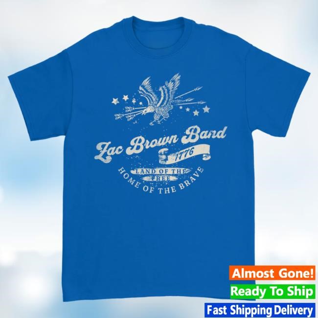 Official Zac Brown Merch Home Of The Brave Tshirt