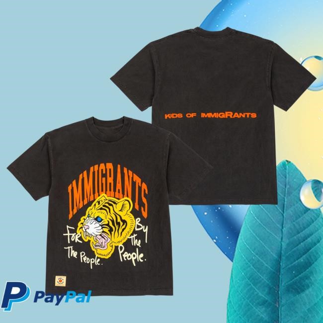 Official Complex Merch Store Shop Kids of Immigrants Tiger Tees